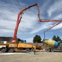 پمپ بتن دکل ۴۹ متری پوتس مایستر