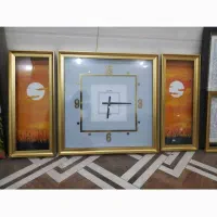 تولیدی انواع ساعت دیواری رومیزی در سایزهای مختلف..|ساعت دیواری و تزئینی|لردگان, |دیوار