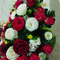 گل.|گل مصنوعی|مشهد, مشکینی (شهرک غرب)|دیوار