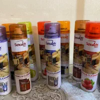 تعدادی اسپری لاستیک و داشبورد وغیره