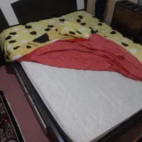 سرویس خواب تخت دو نفر تشک تبی|تخت و سرویس خواب|گنبد کاووس, |دیوار