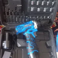 دریل شارژی ویوکس۱۲ولت۲باتری صنعتی ضمانت1سال.شارجی