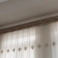 پرده پذیرایی VIP|پرده، رانر، رومیزی|میانه, |دیوار