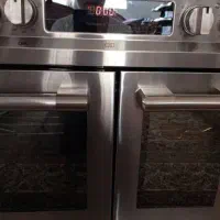 اجاق گاز سینجرتمام استیل نو.