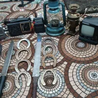 رادیو ، فانوس ، سماور، نعل ،TV|کلکسیون اشیاء عتیقه|شوشتر, |دیوار