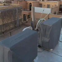 کاور برزنتی کولرگازی(کندانسور + پنل داخلی) زمستانه|کولر گازی و فنکوئل|آران و بیدگل, |دیوار