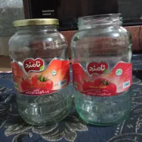 شیشه رب گوجه بزرگ