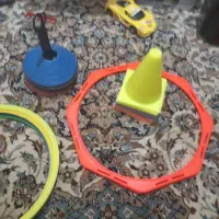 لوازم تمرینی فوتبال حلقه مانع ....