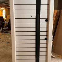 درب سفید کارخانه ضد سرقتtu5در زد سرقت فلز ویلا مسی