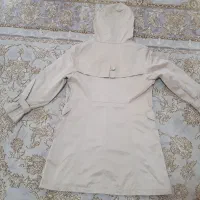 بارونی کرم ترک کلاه دار