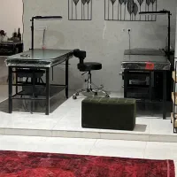 تخت پاکسازی و ماساژ و تاتو و مژه