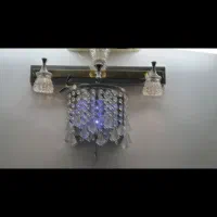 دو عدد لوستر همراه با ۲دیوار کوب تکی و یکجا|لوستر و چراغ آویز|تهران, تهرانسر شرقی|دیوار