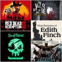 بازیا تصویر داره برا ps5 red dead 2 و چند تا دیگه