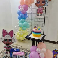 بادکنک ریسه ای تولد