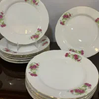 ظروف چینی گل سرخی یاماتسو ژاپن و غیره|ظروف سرو و پذیرایی|تهران, خاوران|دیوار