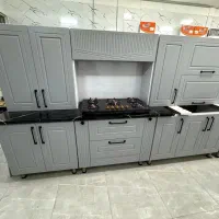 کابینت آماده ممبران ۶متری +سینک +هود وگاز ۵ شعله|مصالح و تجهیزات ساختمان|کرج, مصباح|دیوار