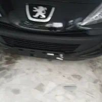 207 اتومات ۴۰۴ فول۶سرعته سقف فلز باsbr مشکی ابنوس