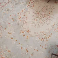 فرش نه متره کرم استخونی