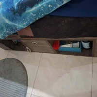 تخت و میز‌کار همراه کتابخانه(قیمت توافقی)|تخت و سرویس خواب|تهران, جنت‌آباد مرکزی|دیوار
