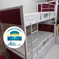 تخت خواب دو طبقه مهماندارتختخواب۲دوطبقه(سه نفره)اس|تخت و سرویس خواب|مشهد, حسین‌آباد|دیوار