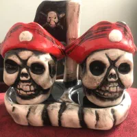 نمکدان یانمک پاش و فلفل پاش طرح اسکلت باکیفیت