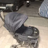 کالسکه تاشو درحد نو میباشد