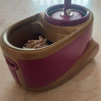 تی زمین شوی همراه با سطل