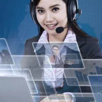 منشی فروش خانم