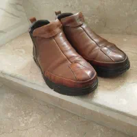 بوت چرم طبیعی سایز 41|کیف، کفش، کمربند|پاکدشت, پاکدشت (مامازند)|دیوار