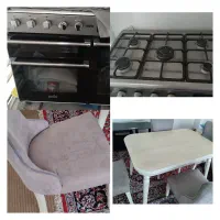 میزغذا خوری گاز