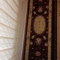 فروش قالی ماشینی 9متری باکناره وپادری|فرش|کرمان, |دیوار