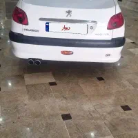 ۲۰۶sdسالم v8|خودرو سواری و وانت|نسیم‌شهر, |دیوار
