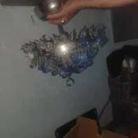 لوستر کریستالی حراج حراج|لوستر و چراغ آویز|گنبد کاووس, |دیوار