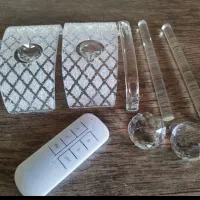 لوستر کریستال کنترلی فروش یا معاوضه|لوستر و چراغ آویز|پردیس, فاز ۲|دیوار