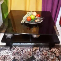 فروش استثنایی میز جلو مبلی چوبی  در حد نو