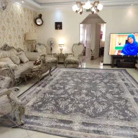 روفرشی مخمل شانل کشدار(کتان)