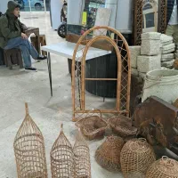 آیینه قدی حصیری مروار|آینه|فردیس, قریشی|دیوار