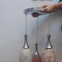 لوستر آویز سه تایی