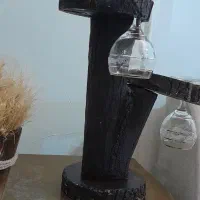 مینی بار .چراغ و جا کلیدی چوبی|صنایع دستی و سایر لوازم تزئینی|کرمانشاه, |دیوار