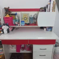 تخت میز کتابخانه و بوفه چوبی در حد نو|تخت و سرویس خواب|گرگان, |دیوار
