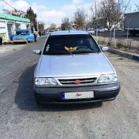 پراید تکسوز نقره ای مدل ۹۰