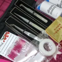 ابزار کار اکستنشن مژه و لیف مژه و ابرو|آرایشی، بهداشتی، درمانی|دوگنبدان, |دیوار