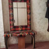 آینه کنسول وکوره سنتی|بوفه، ویترین، کنسول|کرمانشاه, |دیوار