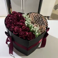 گل های روبانی زیبا|گل مصنوعی|بروجرد, |دیوار