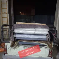 درب کیفیت  بالا یراق نقراه ای ورق125باغ|مصالح و تجهیزات ساختمان|آبیک, |دیوار