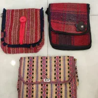 ۳ عدد کیف حصیری نو هر سه باهم ۱۲۰