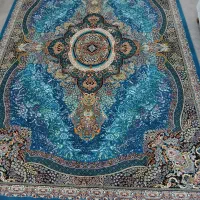 فرش ۹ متری.تمیز و سالم.آبی درباری
