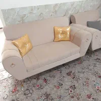 مبل ۸ نفره کاملا سالم و نو|مبلمان خانگی و میز عسلی|سرپل ذهاب, |دیوار