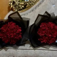 گل رزروبانی /دستهگل قیمتاز160تومن/|گل مصنوعی|مشهد, طلاب|دیوار