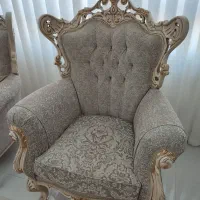 مبل سلطنتی 7نفره|مبلمان خانگی و میز عسلی|پرند, فاز ۱|دیوار